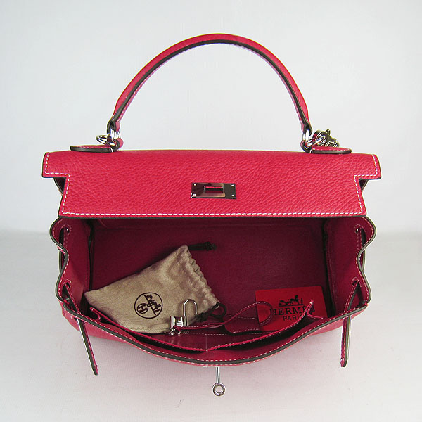 7A Replica Hermes Kelly 32cm Togo Leather Bag Red 6108